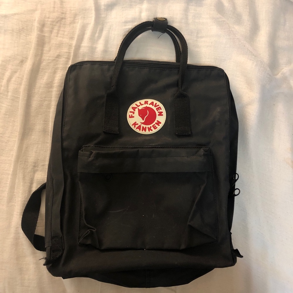 Fjallraven backpack black